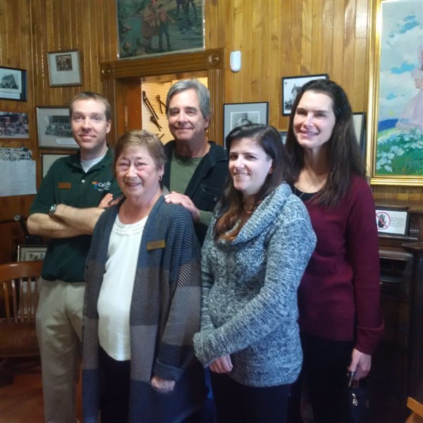 Beau Bridges and Brooke Shields visit the museum in 2016